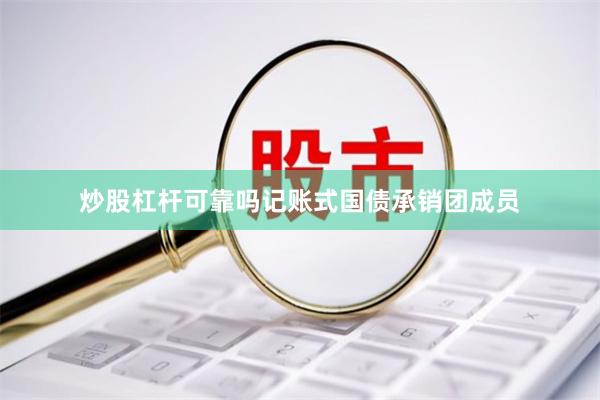 炒股杠杆可靠吗记账式国债承销团成员